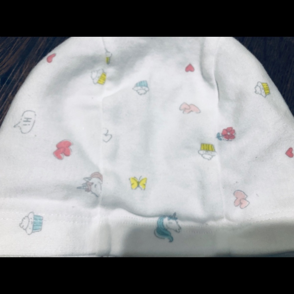 Carter’s Zip-Up Girl’s Jacket hoodie Infant EUC 3M - Picture 4 of 5